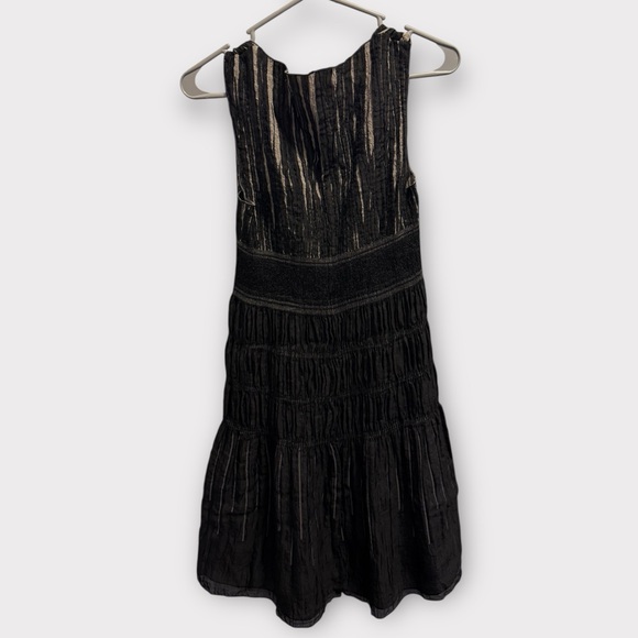 MAX Studio Textured Black Dress, Small - Picture 2 of 6